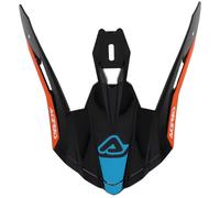 Acerbis Steel Carbon, picco male Arancione/Nero