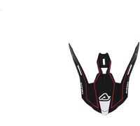 Acerbis Steel Carbon, picco male Nero/Rosso