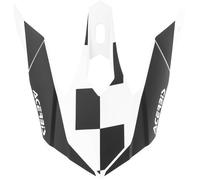 Acerbis Steel Junior/Eclipse, visiera male Bianco/Nero