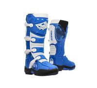 Acer rtiglio Stivali da motocross, bianco-blu, taglia 43 per maschi