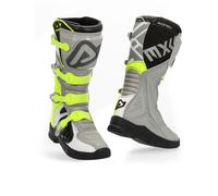 Acerbis Stivali Motocross X-Team S21 Grigio/Giallo Fluo Taglia 45 Uomo