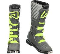 Acerbis Stivali Motocross X-Race Grigio-Giallo Uomo Taglia 46