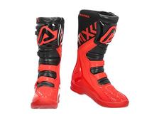 Acerbis X-Team 2025 Stivali da motocross, nero-rosso, taglia 47 per maschi