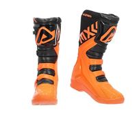 Acerbis X-Team 2025 Stivali da motocross, nero-arancione, taglia 46 per maschi