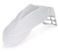 Acerbis Supermoto Parafango anteriore, Bianco, Taglia unica
