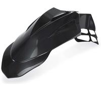 Acerbis Supermoto Parafango anteriore, nero, Taglia unica