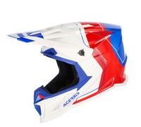 Acerbis T711, casco da motocross XS female Bianco/Rosso/Blu