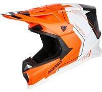 Acerbis T711, casco da motocross XXL female Arancione/Bianco/Nero