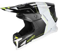 Acerbis T711 Graphic Casco da motocross, Bianco/nero, Taglia L (59/60)