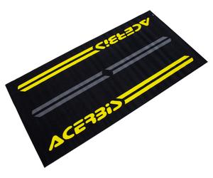 ACERBIS Tappetino amb./officina Acerbis NERO/GIALLO, 200X100CM