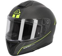 Acerbis Tarmak 2024 Casco, nero opaco/giallo, Taglia XXXL (65/66)