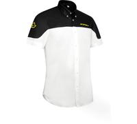 Acerbis Team camicia, nero-bianco, taglia M per maschi