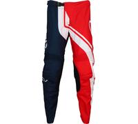 Acerbis Track Connection, pantaloni in tessuto 36 male Rosso/Blu Scuro/Bianco