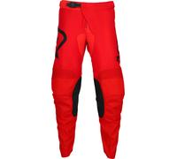 Acerbis MX-Track Inc Pantaloni da motocross, nero-rosso, taglia 34 per maschi