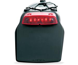 Acerbis universal LED, Fanale posteriore male Nero