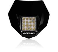 Acerbis Universal, maschera per fari male Nero
