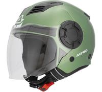 Acerbis Vento Casco Jet, verde opaco, Taglia M (57/58)