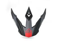 ACERBIS VISIERA CASCO FLIP FS-606 GRIGIO/ROSSO 0022315.295