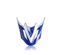 Acerbis Profile 4 Picco del casco, bianco-turchese-blu