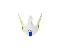 ACERBIS VISIERA STEEL CARBON 22-06 BIANCO/NERO 0025078.237