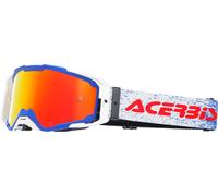 Acerbis Vitrion, occhiali a specchio pz male Bianco/Blu/Rosso Rosso A Specchio