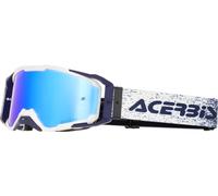 Acerbis Vitrion, occhiali a specchio pz male Bianco/Blu Scuro Blu A Specchio