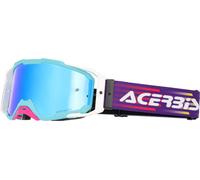 Acerbis Vitrion, occhiali a specchio pz male Bianco/Turchia/Lilla Blu A Specchio