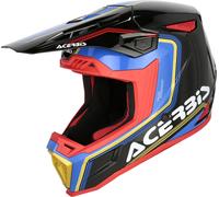 Acerbis Whoops, casco da motocross XXL female Nero/Blu/Rosso