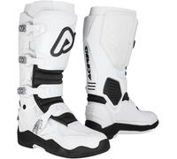 Acerbis Whoops Logo Stivali da motocross, nero-bianco, taglia 42 per maschi