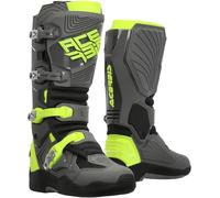 Acerbis Whoops Stivali da motocross, grigio/giallo, Taglia 40