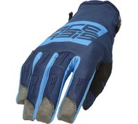 Acerbis WP Homologated Guanti Motocross, blu, Taglia L