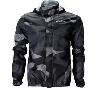 Acerbis X-Dry Camo, giacca da pioggia S male Nero/Grigio/Grigio Scuro