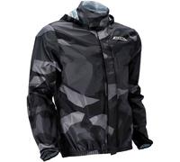 Acerbis X-Dry Camo, giacca da pioggia S male Nero/Grigio/Grigio Scuro