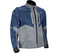 Acerbis X-Duro Giacca Motocross, grigio-blu, taglia S