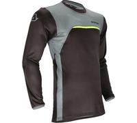 Acerbis X-Duro S23, maglia S male Nero/Grigio/Giallo Fluo