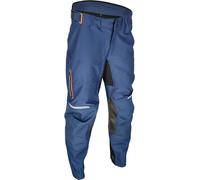 Acerbis X-Duro Pantaloni Motocross, blu/arancione, Taglia 38