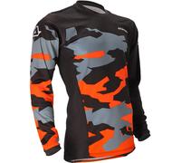 Acerbis X-Duro Winter, maglia L male Nero/Arancione/Grigio