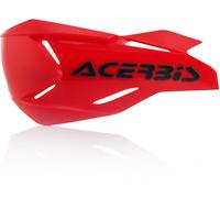 Acerbis X-Factory Conchiglia della Guardia a mano, nero-rosso per maschi