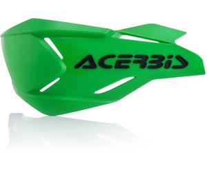 Acerbis X-Factory Conchiglia della Guardia a mano, nero-verde per maschi