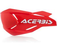 Acerbis X-Factory Conchiglia della Guardia a mano, Rosso/Bianco, Taglia unica