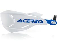 Acerbis X-Factory Guardia della mano, bianco/blu, Taglia unica