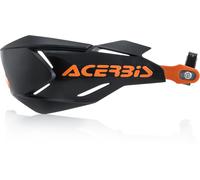 Acerbis X-Factory Guardia della mano, nero/arancione, Taglia unica