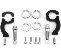 Acerbis 0022427 X-Factory, kit di montaggio male Nero/Argento