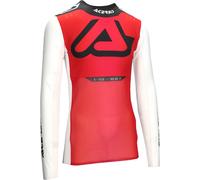 Acerbis X-Flex 2.0 Anaheim Logo Maglia da motocross, bianco-rosso, taglia XL per maschi