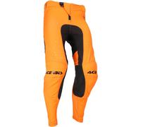 Acerbis X-Flex 2.0 Anaheim Logo Pantaloni da motocross, Arancione/Nero, Taglia 34