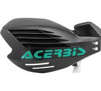 Acerbis X-Force Guardia della mano, nero/verde, Taglia unica