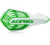 Acerbis X-Future Guardia della mano, Bianco/Verde, Taglia unica