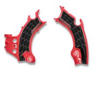Acerbis x-Grip Telaio Protezioni Argento Nero Per Honda 300 Rx Enduro 2022-2024