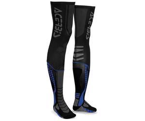Acerbis X-Leg Pro Calzini, nero-blu, taglia 2XL per maschi