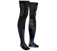 Acerbis X-Leg Pro Calzini, nero-blu, taglia L XL per maschi